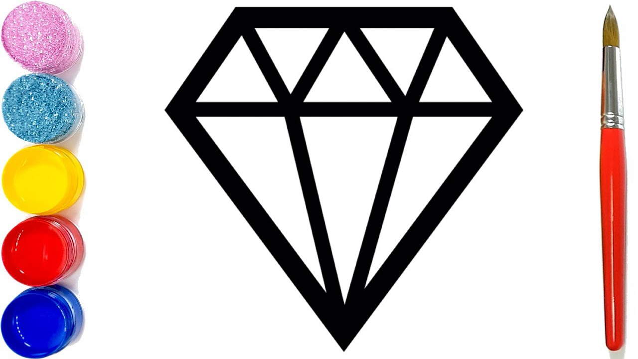 How to Draw a Diamond – Emily Drawing